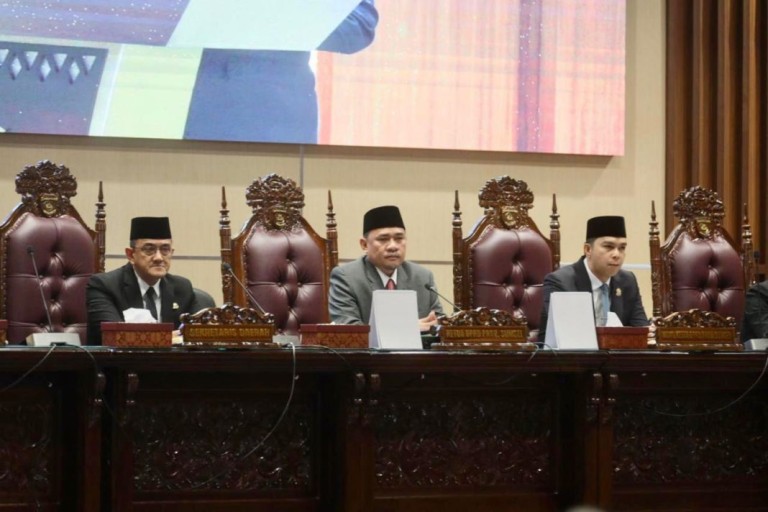 Pimpinan DPRD Sumsel.