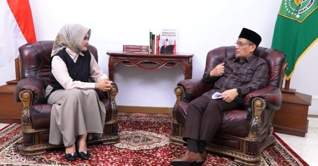 Wakil Menteri Agama Romo HR Muhammad Syafi’i saat Dialog dengan GPRTV di Jakarta./Foto Hasil Tangkapan Layar GPR TV