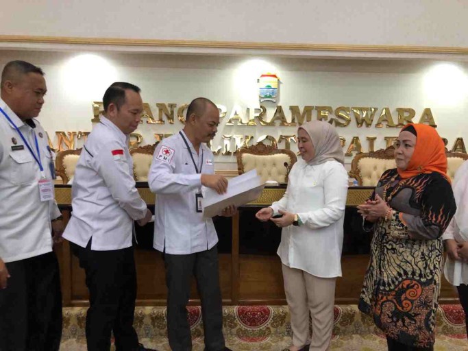 Dewi Sastrani Ratu Dewa terpilih sebagai ketua PMI.