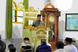 Safari Jumat di Masjid Usman bin Affan simpang JM Sekayu pada Jumat (24/1/2025).