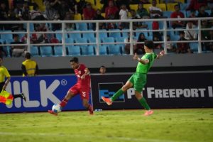 Timnas Indonesia U-20 harus mengakui keunggulan Suriah dengan skor 0-2 pada laga Mandiri U-20 Challenge Series 2025 di Stadion Gelora Delta, Sidoarjo, Senin (27/1).