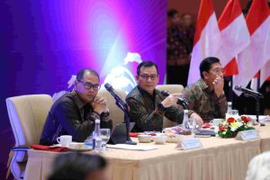 Elen Setiadi menghadiri Rapat Koordinasi (Rakor) dan High Level Meeting Tim Pengendalian Inflasi Daerah (TPID) Se-Sumatera Selatan dan Sosialisasi Kegiatan Pemeriksaan Kesehatan Gratis di Hari Ulang Tahun 2025 di Hotel Arya Duta, Kamis, (23/1/2025).