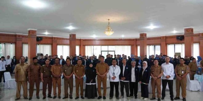 Sebanyak 132 mahasiswa Politeknik Statistika STIS resmi diterima untuk melaksanakan Praktik Kerja Lapangan (PKL) di Kabupaten Ogan Komering Ilir (OKI).