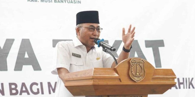 Pengumpulan zakat oleh Baznas Muba di Kabupaten Musi Banyuasin terkhusus dari ASN di lingkungan Pemkab Muba patut diacungi jempol.