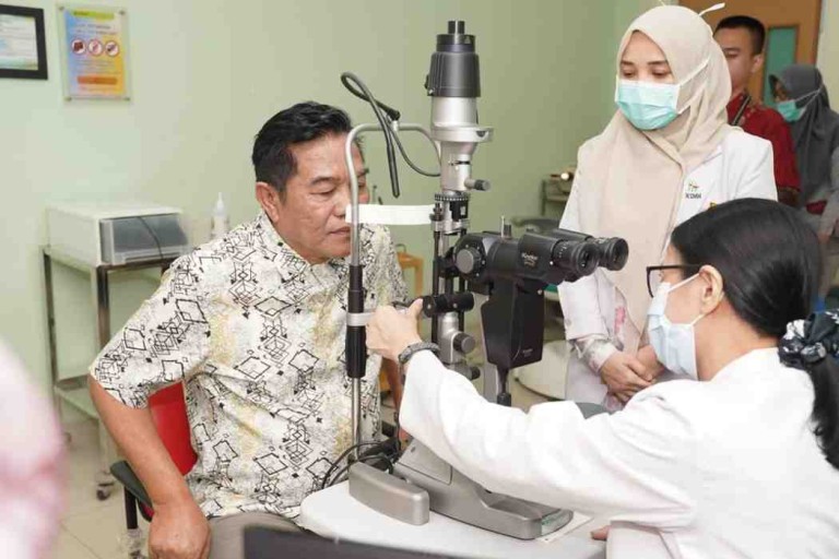 Bupati dan Wakil Bupati Terpilih Kabupaten Musi Banyuasin menjalani pemeriksaan kesehatan atau Medical Check Up (MCU) di RSUD Sekayu.