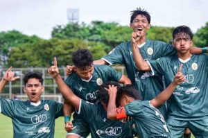 Tim berjuluk Laskar Properti ini kembali menunjukkan keperkasaannya dengan mengalahkan PS Palembang 2-0 dalam laga keempat Grup A yang berlangsung di Lapangan Baseball, Jakabaring Sport City (JSC), Palembang, Jumat (14/2) pagi.