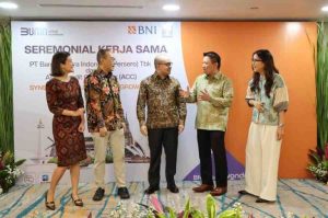 Penandatanganan perjanjian kerjasama tersebut dilakukan dalam sebuah acara bertema “Synergy for Sustainable Growth” yang digelar di Gedung Grha BNI, Jakarta, Selasa (18/2/2025).