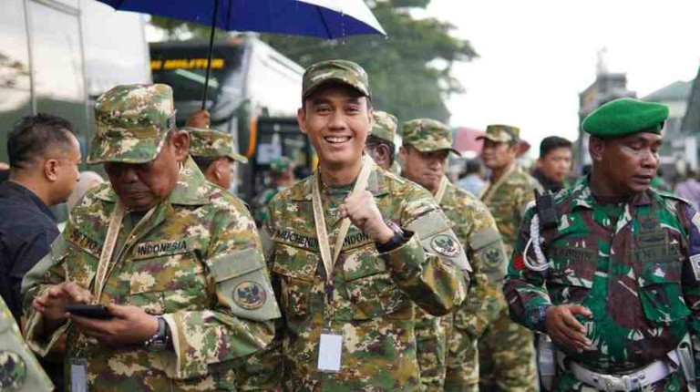 Bupati Ogan Komering Ilir, Muchendi Mahzareki, mulai mengikuti rangkaian kegiatan retreat (Pembakalan) di Akademi Militer Magelang, Jawa Tengah.