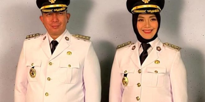 Wali Kota dan Wakil Wali Kota Pagar Alam periode 2025-2030, Ludi Oliansyah dan Bertha Edhar.