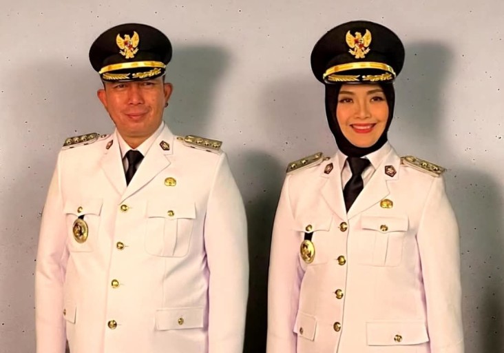 Wali Kota dan Wakil Wali Kota Pagar Alam periode 2025-2030, Ludi Oliansyah dan Bertha Edhar.