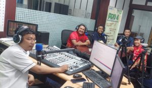 Sekolah Sepak Bola (SSB) Palembang Soccer Skills (PSS) on air di Radio Republik Indonesia (RRI) Pro 4 Palembang, Selasa, 4 Februari 2025 pagi.