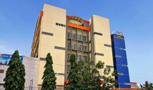Gedung Kampus Universitas Bina Darma yang berada di Jalan Jenderal Ahmad Yani No. 3 Kecamatan Seberang Ulu I Kota Palembang.