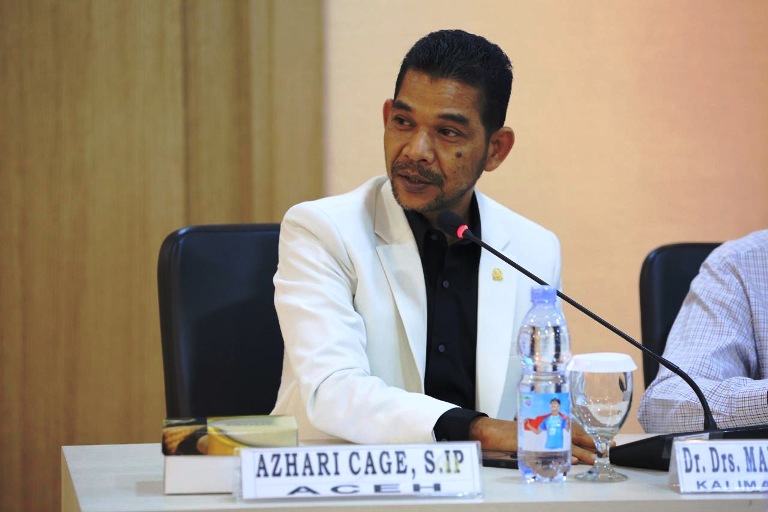 Anggota Dewan Perwakilan Daerah (DPD) Republik Indonesia asal Provinsi Aceh, Azhari Cage. (MUSINEWS/DPD RI)
