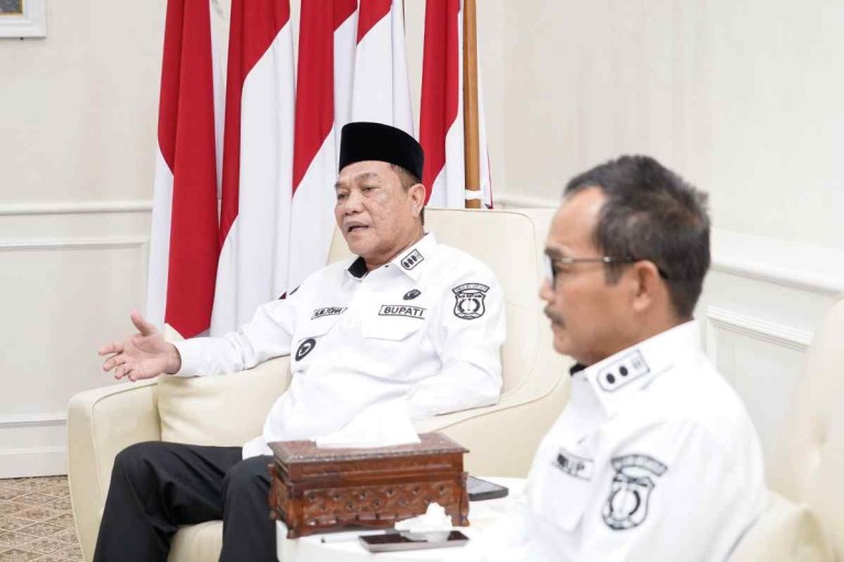 Audiensi bersama Gabungan Pengurus Asosiasi Pelaksana Konstruksi Kabupaten Muba pada Rabu (12/03/2025)