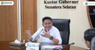 H. Herman Deru memimpin rapat koordinasi dengan Direksi PT. Hutama Karya (HK) dan Kepala Balai Besar Pelaksanaan Jalan Nasional (BBPJN) Sumsel beserta jajaran di Ruang Rapat Gubernur, Kamis (13/3/2025).