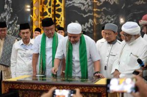 H. Herman Deru, didampingi Wakil Gubernur Sumsel, H. Cik Ujang, meresmikan Masjid Al-Anshor. Peresmian ini dirangkaikan dengan Peringatan Nuzulul Qur'an 1446 H.