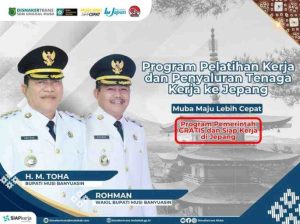Kabupaten Musi Banyuasin (Muba) membuka kesempatan bagi lulusan SMA/SMK dan tenaga kerja muda untuk mengikuti Program Magang Kerja ke Jepang.