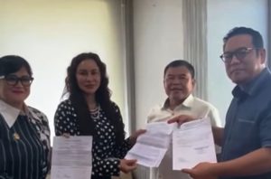 Wakil Ketua dan Anggota Dewan Perwakilan Rakyat Daerah Provinsi Sumatera Selatan melakukan pertemuan dengan Anggota Dewan Perwakilan Rakyat Republik Indonesia, Yulian Gunhar.