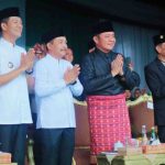 Seleksi Tilawatil Qur'an dan Hadist (STQH) XXVIII tingkat Propinsi Tahun 2025 yang digelar di Lapangan Gelora November Kompleks Pertamina, Selasa (22/4/2025).