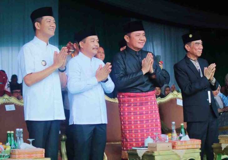 Seleksi Tilawatil Qur'an dan Hadist (STQH) XXVIII tingkat Propinsi Tahun 2025 yang digelar di Lapangan Gelora November Kompleks Pertamina, Selasa (22/4/2025).