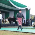 H. Herman Deru (HD) didampingi Ketua TP PKK Prov. Sumsel, Hj. Feby Herman Deru menghadiri pembukaan Seleksi Tilawatil Qur'an dan Hadist (STQH) ke XXVIII Tingkat Provinsi Sumatera Selatan Tahun 2025 di Stadion Sepuluh November (Selasa, 22/4/2025).