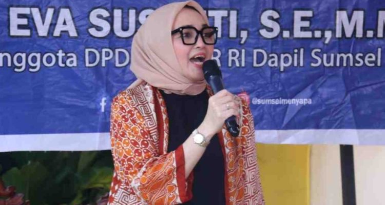 Hj Eva Susanti Anggota Komite II DPD RI Soroti Masalah Sampah yang Viral Saat Kunjungan Presiden ke Banyuasin: Momentum Evaluasi Tata Kelola Lingkungan