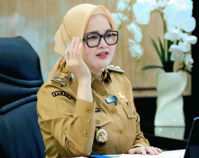 Sejarah baru tercipta di Kabupaten Banyuasin. Untuk pertama kalinya, seorang perempuan duduk sebagai Wakil Bupati.