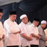 Ketua Dewan Perwakilan Rakyat Daerah (DPRD) Provinsi Sumatera Selatan (Sumsel), Andie Dinialdie, menghadiri acara penutupan pengajian Ramadhan tahun 1.446 Hijriah antar Forum Komunikasi Pimpinan Daerah (Forkopimda), yang diselenggarakan oleh Pemerintah Provinsi (Pemprov) Sumsel.