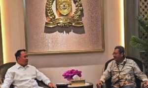 Ketua Dewan Perwakilan Rakyat Daerah (DPRD) Provinsi Sumatera Selatan (Sumsel), Andie Dinialdie, menerima Kunjungan Kerja (Kunker) tim Badan Pemeriksa Keuangan (BPK) Republik Indonesia perwakilan Sumsel, pada hari Kamis, tanggal 6 Maret 2025.
