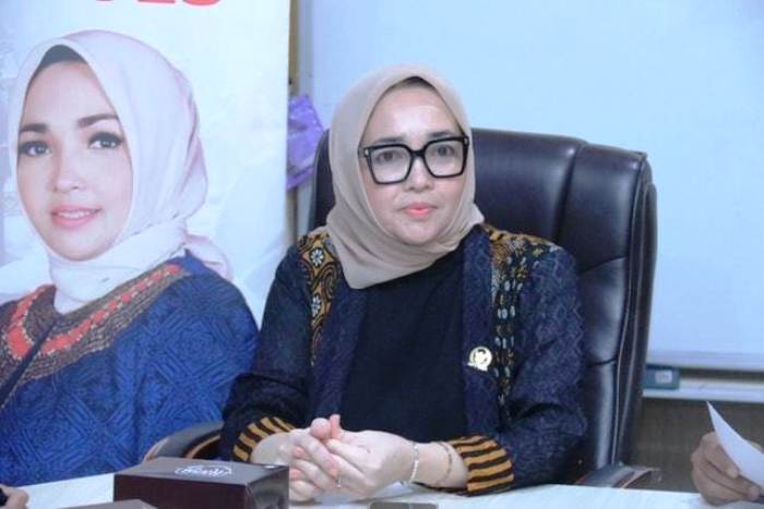 Anggota Dewan Perwakilan Daerah (DPD) Republik Indonesia Asal Provinsi Sumatera Selatan (Sumsel), Hj. Eva Susanti, melakukan Kunjungan Kerja (Kunker) ke Kabupaten Ogan Komering Ilir (OKI), pada hari Selasa kemarin. (MusiNews.id/Qoulan)