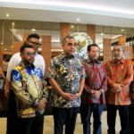 Wakil Ketua Dewan Perwakilan Daerah (DPD) Republik Indonesia, Yorrys Raweyai, sekaligus Ketua Forum MPR FOR PAPUA, bertemu dengan Ketua Majelis Permusyawaratan Rakyat (MPR) Republik Indonesia, Ahmad Muzani