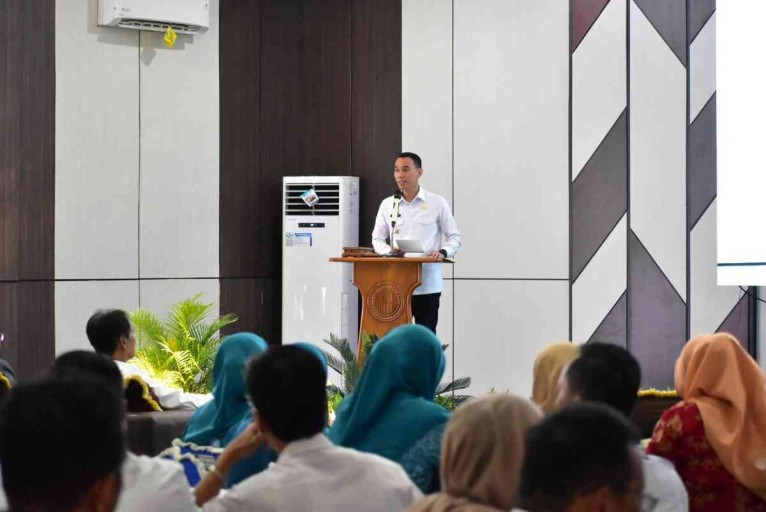Musyawarah Perencanaan Pembangunan (Musrenbang) RKPD Kabupaten OKI di Aula Bappeda OKI, Rabu, (30/4/2025).