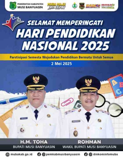 HM Toha, mendukung penuh program pemerintah pusat dalam meningkatkan kualitas pendidikan di Indonesia.