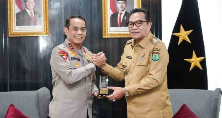 H.M. Toha, melakukan kunjungan kerja dan audiensi dengan Kapolda Sumatera Selatan (Sumsel), Irjen Pol. Andi Rian R. Djajadi, S.I.K., M.H., di Mapolda Sumsel, Senin (5/5/2025).
