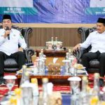 H.M. Toha dan Wakil Bupati Kiyai Rohman untuk menjalin aliansi yang kuat dalam mendukung kemajuan Muba Maju Lebih Cepat.