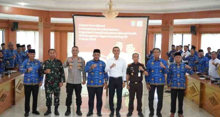 Pemkab Ogan Komering Ilir tengah berupaya mengebut pembentukan Koperasi Desa Merah Putih di 327 desa dan kelurahan di Kabupaten OKI.