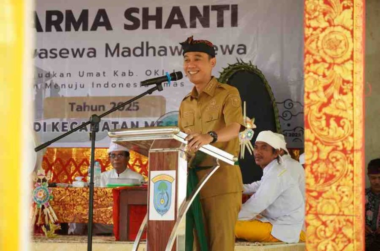 Kegiatan rutin ini diselenggarakan pasca Hari Raya Nyepi dan berlangsung di Desa Kali Deras, Selasa, (6/5/25).