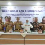 Edward Candra hadiri Koordinasi dan Sinkronisasi dengan Direktorat Jenderal Perumahan Perkotaan Kementerian Perumahan dan Kawasan Permukiman yang dilaksanakan di aula Komering Disperkim Sumsel. Senin, 5/5/2025.