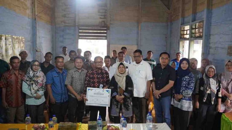 Badan Pusat Statistik (BPS) OKI resmi mencanangkan program Desa Cinta Statistik (Desa Cantik) di Desa Pedamaran I, Kecamatan Pedamaran, pada Jumat (9/5/2025).