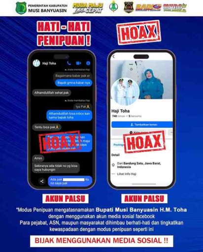 Masyarakat diimbau lebih waspada terhadap maraknya penipuan digital.
