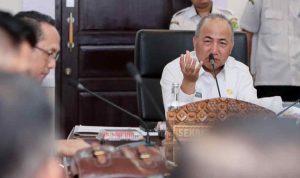 Rapat dipimpin oleh Bupati Muba H M Toha melalui Sekretaris Daerah Muba H Apriyadi, Rabu (14/5/2025) di Ruang Rapat Sekda.