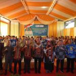 H. Muchendi Mahzareki secara virtual di Desa Lempuing Indah, Kecamatan Lempuing Jaya, Kamis, (15/5/25).
