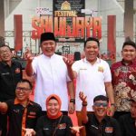 HD dalam memberikan sambutan pada sarasehan yang di selenggarakan di Monpera Palembang. Minggu, 18/05/2025.