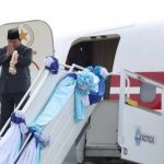 Presiden Republik Indonesia, Prabowo Subianto, bertolak kembali menuju Tanah Air, pada Senin, 19 Mei 2025, usai kunjungan resmi selama tiga hari di Bangkok, Thailand. Foto: BPMI Setpres