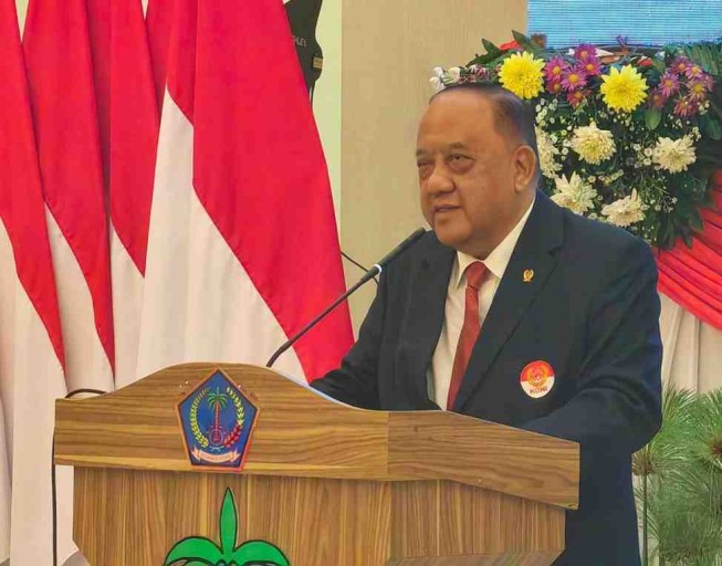 Ketua Umum Komite Olahraga Nasional Indonesia (KONI) Pusat, Marciano Norman.(Foto Istimewa/Humas KONI Pusat)