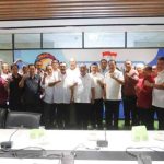 Ketua Umum Komite Olahraga Nasional Indonesia (KONI) Pusat, Marciano Norman saat menerima aspirasi dari jajaran KONI Provinsi Bali bersama KONI Kabupaten/Kota se-Bali di Jakarta. Dalam pertemuan tersebut, Marciano didampingi sejumlah pengurus KONI Pusat, termasuk Wakil Ketua Umum I Suwarno, Wakil Ketua Umum Soedarmo, Sekjen Drs. Lukman Djajadikusuma, /Foto Istimewa/Humas KONI Pusat