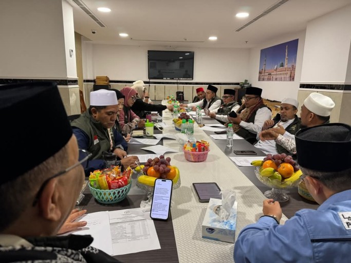 DPD RI melakukan pengawasan atas implementasi Undang-Undang Nomor 8 Tahun 2019 tentang Penyelenggaraan Ibadah Haji dan Umrah. (foto : DPD RI)