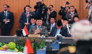 Presiden Prabowo Subianto hadir pada Konferensi Tingkat Tinggi (KTT) ke-2 ASEAN-Gulf Cooperation Council (GCC) yang berlangsung di Kuala Lumpur Convention Centre (KLCC), Malaysia, pada Selasa, 27 Mei 2025. Foto: BPMI Setpres/Laily Rachev
