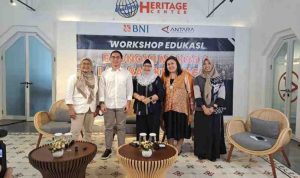 Perum LKBN ANTARA bersama PT Bank Negara Indonesia (Persero) Tbk (BNI) menggelar lokakarya edukasi makroekonomi dan laporan keuangan (Foto: Dok Antara)