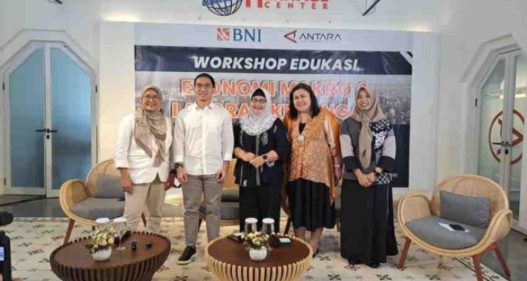 Perum LKBN ANTARA bersama PT Bank Negara Indonesia (Persero) Tbk (BNI) menggelar lokakarya edukasi makroekonomi dan laporan keuangan (Foto: Dok Antara)